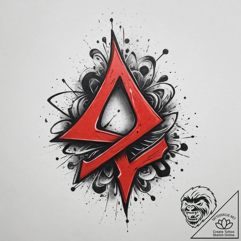 Tattoo design a rough, unpolished stone with... - tattoo sketch (№1754281192_0, 04.08.2025 04:19) — tattoovalue.net