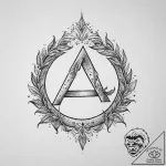 109. tattoo design: a minimalist “yest” rune,… – tattoo sketch (№1754290171_0, 04.08.2025 06:49) — tattoovalue.net