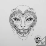 р“сђсѓрїрїр° 23: р”рѕрїрѕр»рѕрёс‚рµр»сњрѕс‹рµ… – tattoo sketch (№1754290371_0, 04.08.2025 06:52) — tattoovalue.net