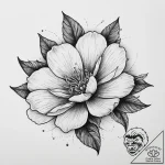 Tattoo sketch a subtle outline of a hip with… – tattoo sketch (№1754298548_0, 04.08.2025 09:09) — tattoovalue.net