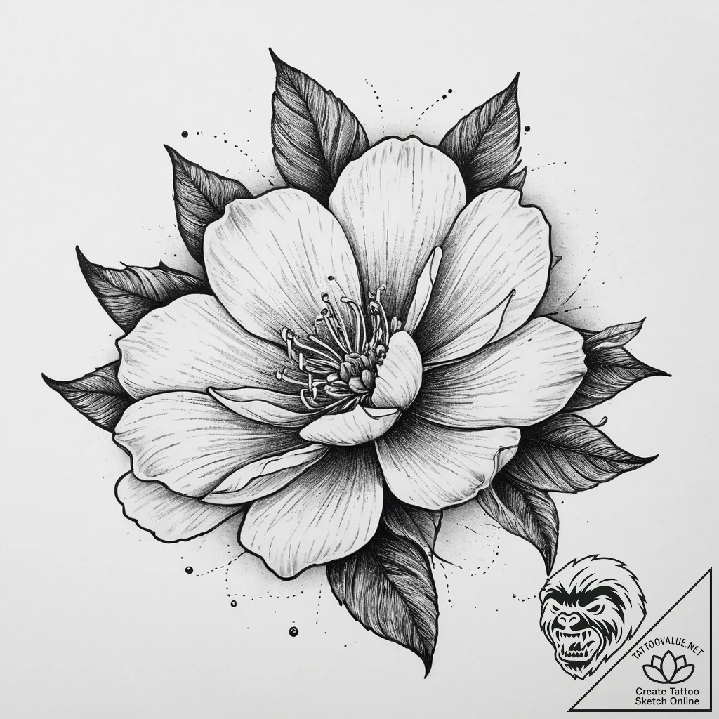 Tattoo sketch a subtle outline of a hip with... - tattoo sketch (№1754298548_0, 04.08.2025 09:09) — tattoovalue.net