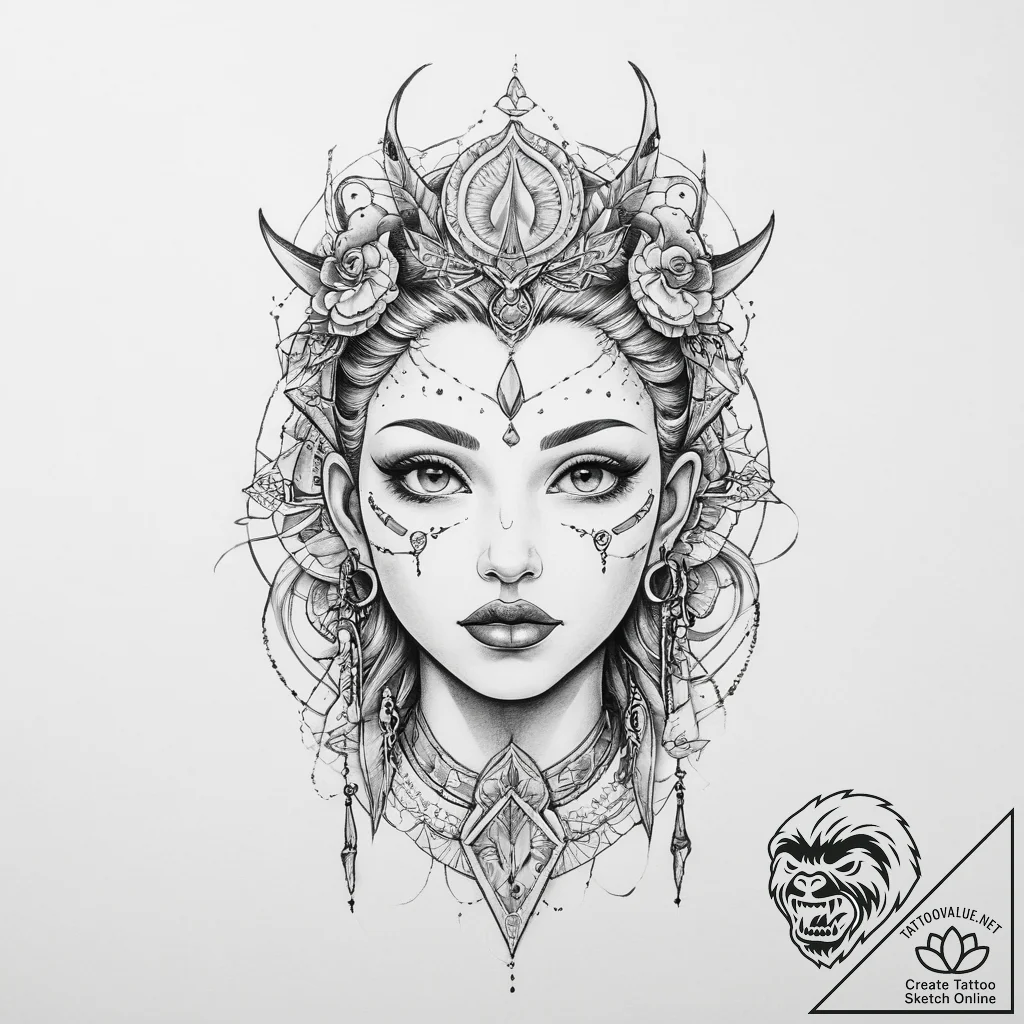 р“сђсѓрїрїр° 7: character archetypes & iconic... - tattoo sketch (№1754304551_0, 04.08.2025 10:49) — tattoovalue.net