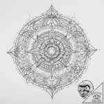 Tattoo design an abstract interpretation of t… – tattoo sketch (№1754313858_0, 04.08.2025 13:24) — tattoovalue.net
