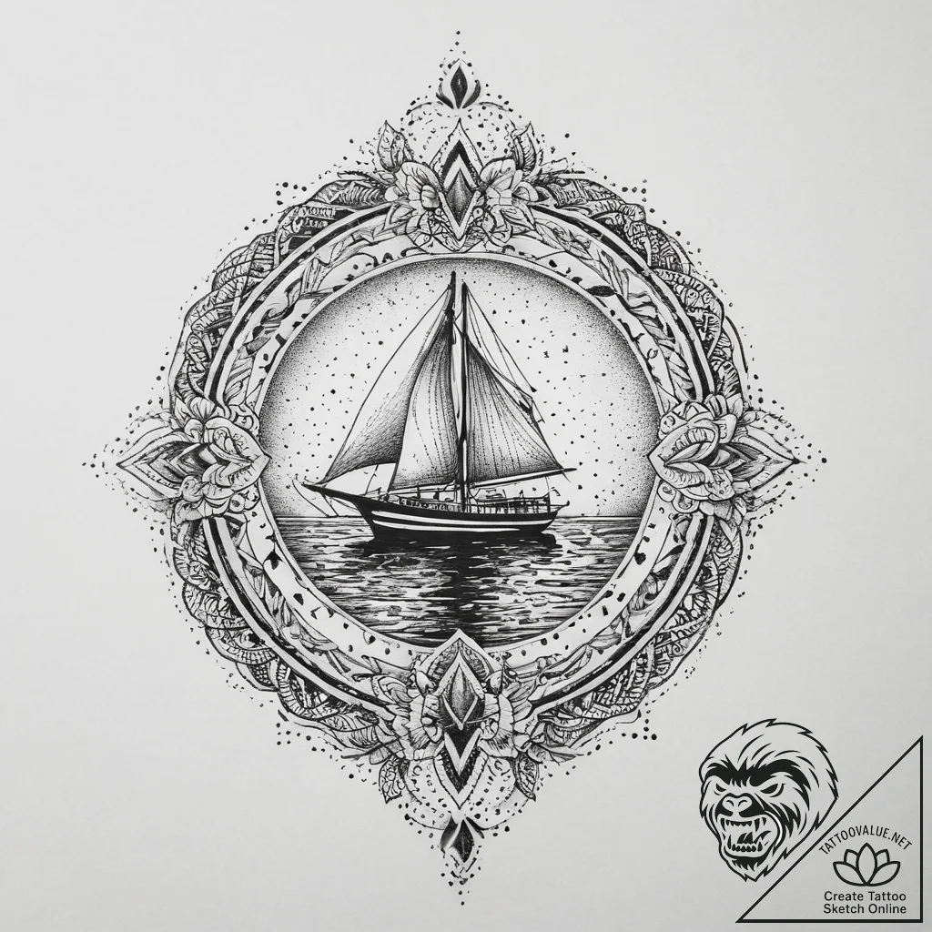 Tattoo design a subtle "glow" emanating from... - tattoo sketch (№1754314872_0, 04.08.2025 13:41) — tattoovalue.net
