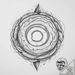Tattoo sketch ‘donut’ on one, ‘coffee’ on the… – tattoo sketch (№1754316284_0, 04.08.2025 14:04) — tattoovalue.net