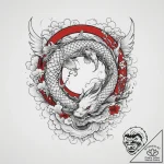 Hermes’ wings, concept art for tattoo, irezum… – tattoo sketch (№1754321414_0, 04.08.2025 15:30) — tattoovalue.net