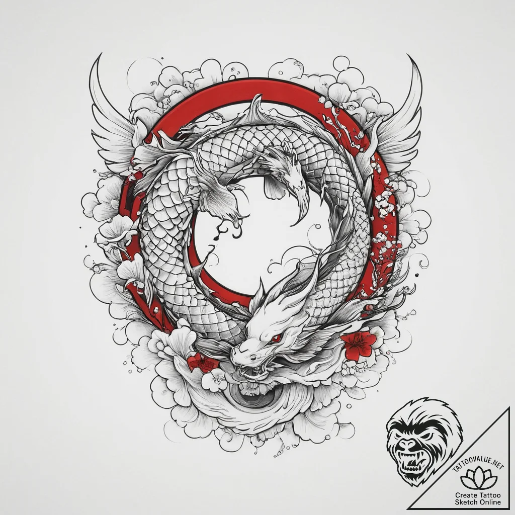 Hermes' wings, concept art for tattoo, irezum... - tattoo sketch (№1754321414_0, 04.08.2025 15:30) — tattoovalue.net