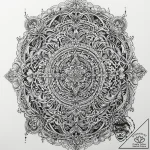 A realistic, 1920s style black and white phot… – tattoo sketch (№1754329993_0, 04.08.2025 17:53) — tattoovalue.net