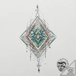 Tattoo sketch: watercolor splashes of earthy… – tattoo sketch (№1754330621_0, 04.08.2025 18:03) — tattoovalue.net