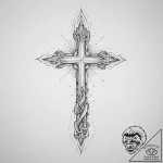 3d (effect), tattoo line art, sketch tattoo s… – tattoo sketch (№1754336329_0, 04.08.2025 19:38) — tattoovalue.net