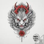 Tattoo design: a protective tattoo of mokosh’… – tattoo sketch (№1754337124_0, 04.08.2025 19:52) — tattoovalue.net