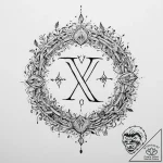 95. tattoo sketch: “vetar” rune surrounded by… – tattoo sketch (№1754345818_0, 04.08.2025 22:16) — tattoovalue.net
