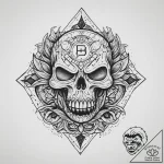 Tattoo sketch a minimalist representation of… – tattoo sketch (№1754393368_0, 05.08.2025 11:29) — tattoovalue.net