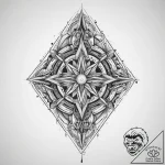Tattoo sketch an abstract representation of a… – tattoo sketch (№1754395391_0, 05.08.2025 12:03) — tattoovalue.net