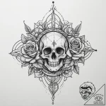 Tattoo design an abstract interpretation of “… – tattoo sketch (№1754395806_0, 05.08.2025 12:10) — tattoovalue.net