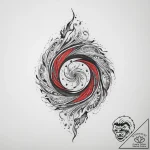 Tattoo sketch an abstract interpretation of “… – tattoo sketch (№1754403213_0, 05.08.2025 14:13) — tattoovalue.net