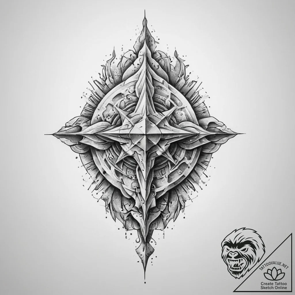 Tattoo sketch a strong, unyielding wall made... - tattoo sketch (№1754403416_0, 05.08.2025 14:16) — tattoovalue.net