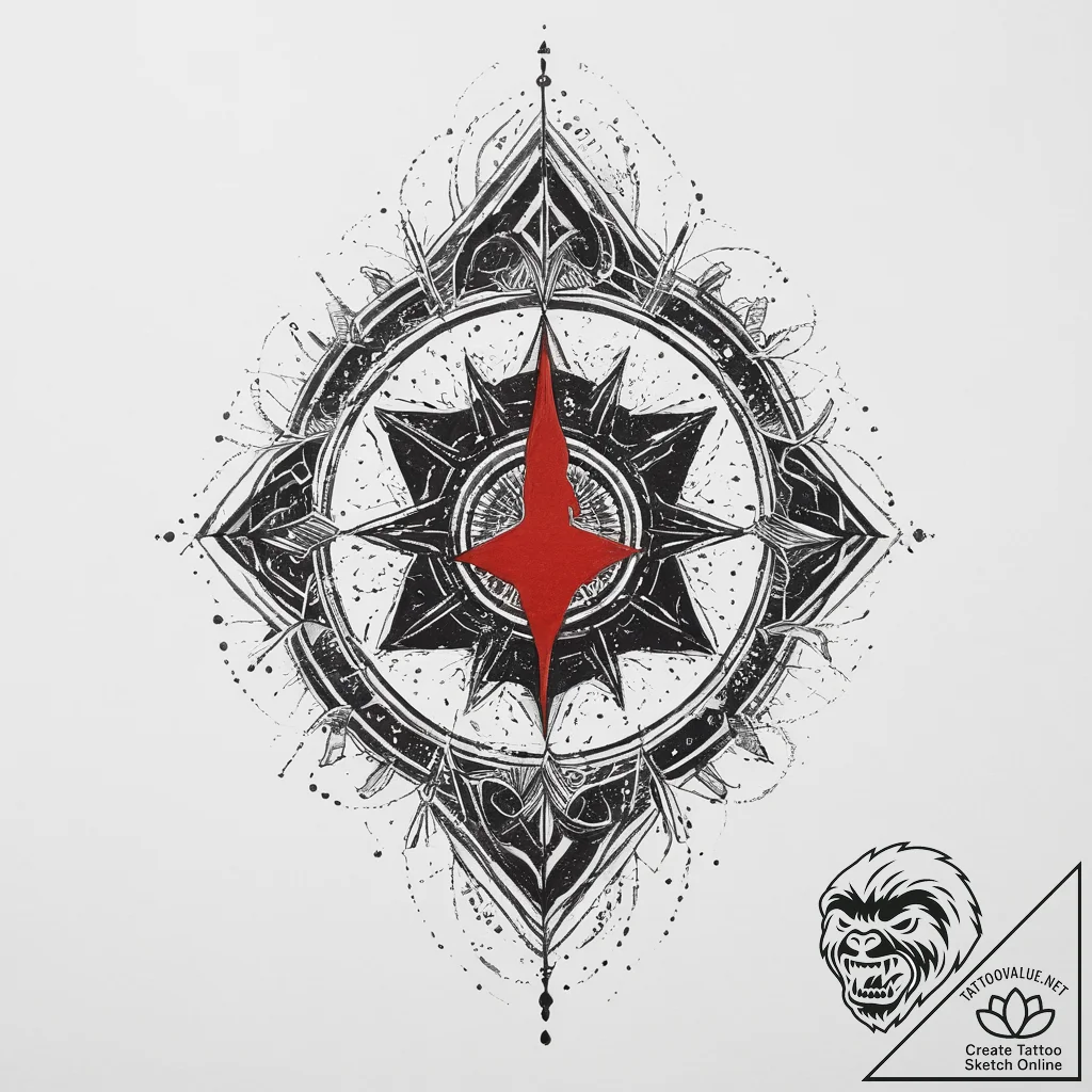 The signs from the witcher (aard, igni), arti... - tattoo sketch (№1754404649_0, 05.08.2025 14:37) — tattoovalue.net