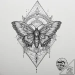 Tattoo design a single, unwavering light in a… – tattoo sketch (№1754408975_0, 05.08.2025 15:49) — tattoovalue.net