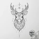 Tattoo sketch a zodiac animal’s silhouette fi… – tattoo sketch (№1754415769_0, 05.08.2025 17:42) — tattoovalue.net