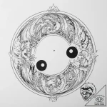 Tattoo sketch a yin and yang symbol with each… – tattoo sketch (№1754438877_0, 06.08.2025 00:07) — tattoovalue.net