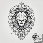 Tattoo design a zodiac animal depicted as a s… – tattoo sketch (№1754443108_0, 06.08.2025 01:18) — tattoovalue.net