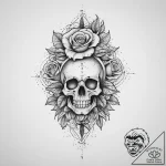 Tattoo design a delicate rain-streaked window… – tattoo sketch (№1754445565_0, 06.08.2025 01:59) — tattoovalue.net