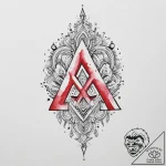 71. tattoo sketch: the rune “raduga” (rainbow… – tattoo sketch (№1754452507_0, 06.08.2025 03:55) — tattoovalue.net
