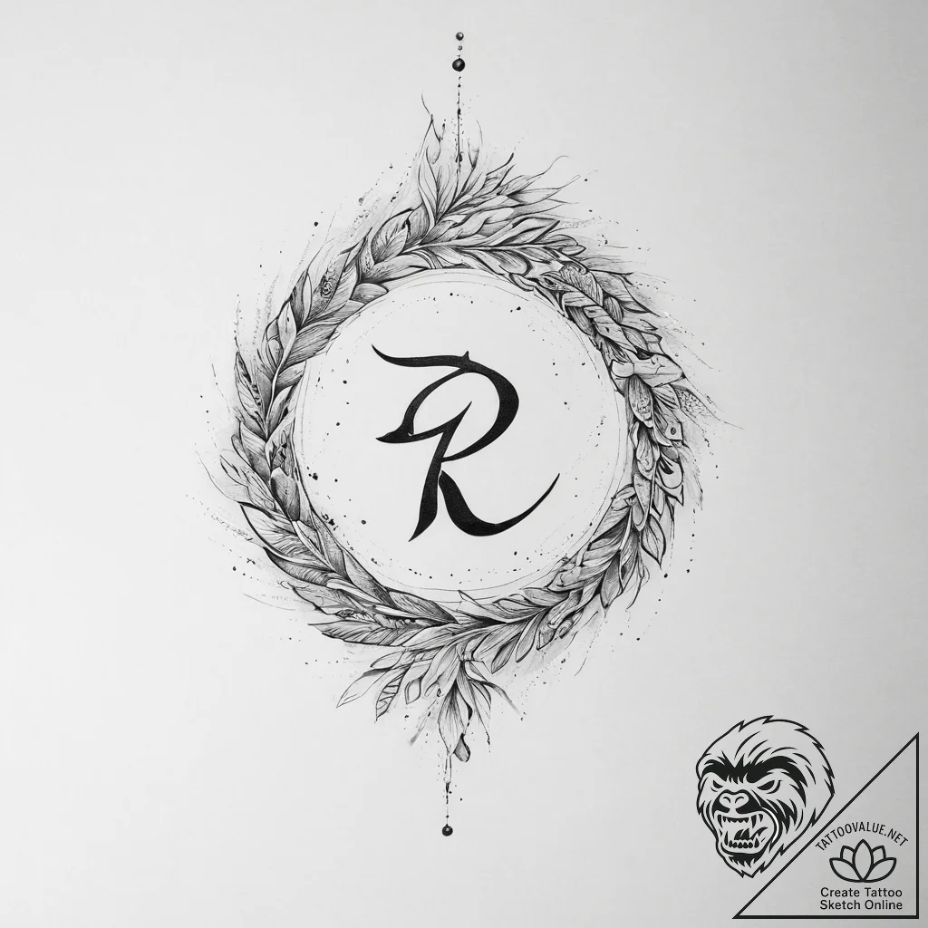 91. tattoo sketch: the rune "vetar," its line... - tattoo sketch (№1754453913_0, 06.08.2025 04:18) — tattoovalue.net
