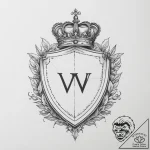 Tattoo design a “solo win” icon with a crown… – tattoo sketch (№1754458333_0, 06.08.2025 05:32) — tattoovalue.net