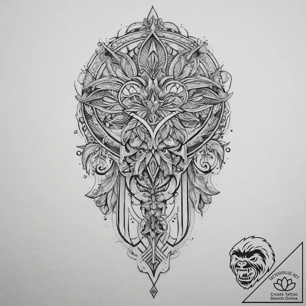 Stoker, tattoo sketch design, neo traditional... - tattoo sketch (№1754458934_0, 06.08.2025 05:42) — tattoovalue.net