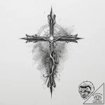 Tattoo sketch a subtle, flowing watercolor la… – tattoo sketch (№1754467009_0, 06.08.2025 07:56) — tattoovalue.net