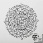 The view from inside a cave looking out at a… – tattoo sketch (№1754467808_0, 06.08.2025 08:10) — tattoovalue.net