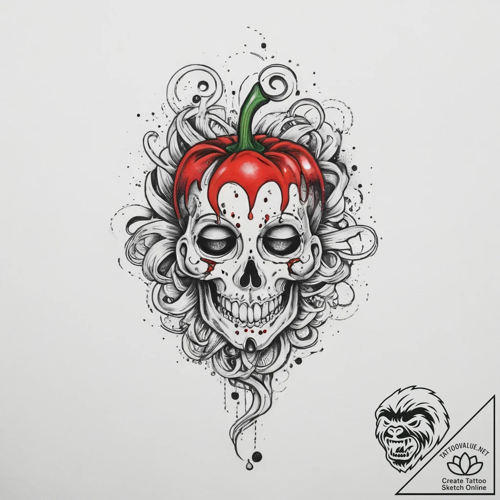 Tattoo design a tiny, personal lucky charm.,... - tattoo sketch (№1754474858_0, 06.08.2025 10:07) — tattoovalue.net
