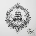 Tattoo sketch an abstract representation of r… – tattoo sketch (№1754478881_0, 06.08.2025 11:14) — tattoovalue.net