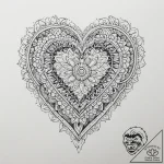Tattoo design a pixelated heart container tha… – tattoo sketch (№1754482131_0, 06.08.2025 12:08) — tattoovalue.net