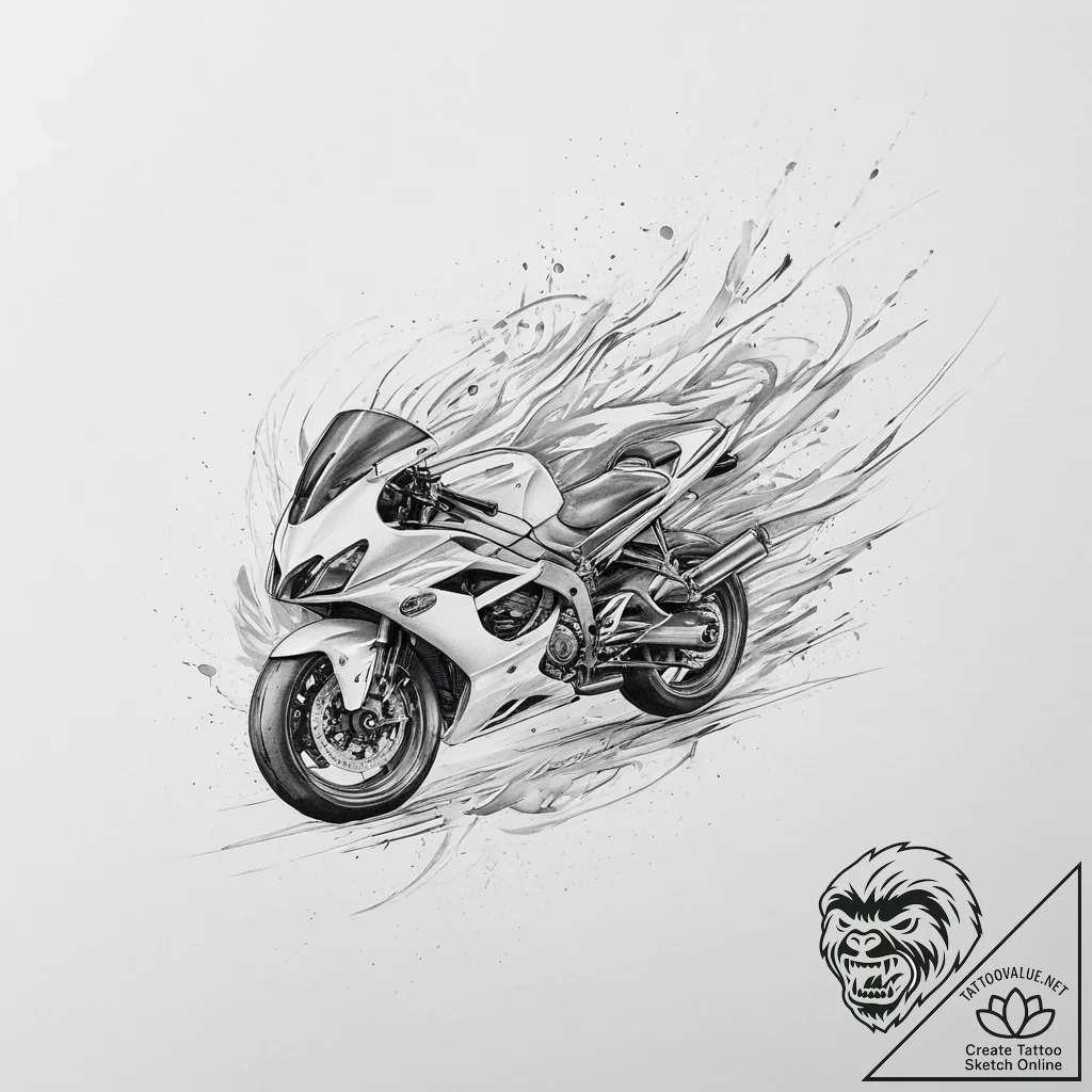р сѓрѕр° р’рµс‚рµсђ (vetar, wind, inspiration... - tattoo sketch (№1754487021_0, 06.08.2025 13:30) — tattoovalue.net