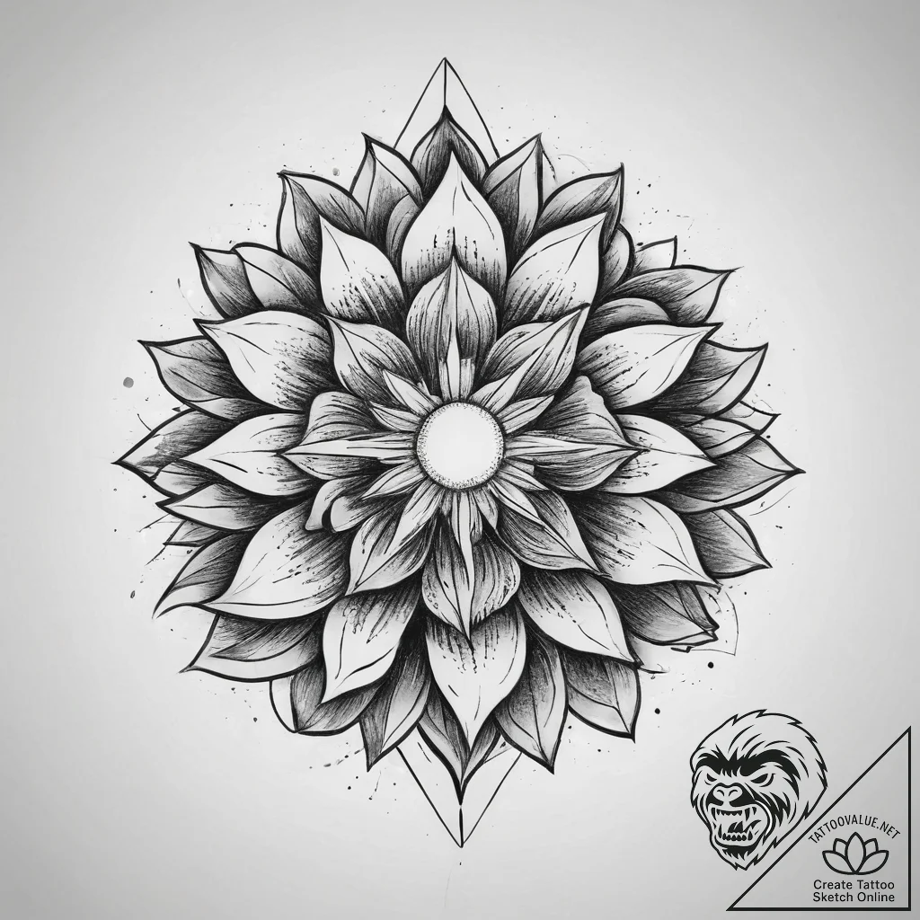 Tattoo sketch a classic "power pellet" glowin... - tattoo sketch (№1754494828_0, 06.08.2025 15:40) — tattoovalue.net