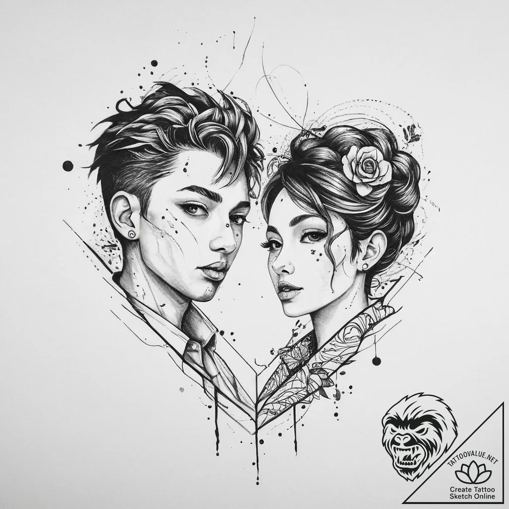 р“сђсѓрїрїр° 15: ррісђрёріс‹рµ рё рјрѕрёрєр°... - tattoo sketch (№1754495649_0, 06.08.2025 15:54) — tattoovalue.net