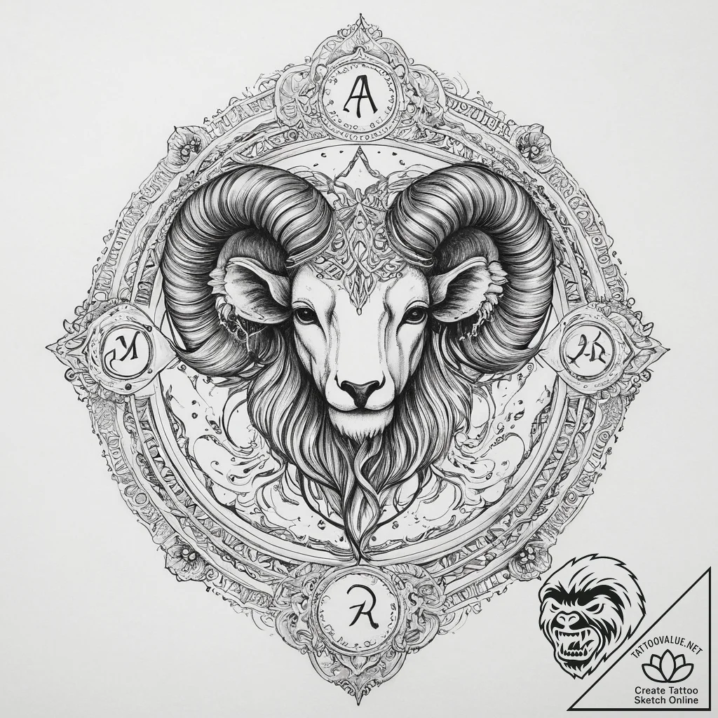 Tattoo sketch a realistic depiction of the zo... - tattoo sketch (№1754501598_0, 06.08.2025 17:33) — tattoovalue.net