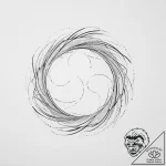 Tattoo sketch an abstract representation of w… – tattoo sketch (№1754505687_0, 06.08.2025 18:41) — tattoovalue.net