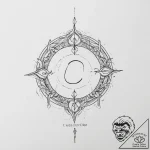 Tattoo design “i use” text for capricorn, wit… – tattoo sketch (№1754506089_0, 06.08.2025 18:48) — tattoovalue.net