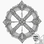 A hobo sign/symbol, artistic tattoo sketch, f… – tattoo sketch (№1754508550_0, 06.08.2025 19:29) — tattoovalue.net