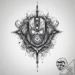 Tattoo design a gamer’s hand on a mouse with… – tattoo sketch (№1754511012_0, 06.08.2025 20:10) — tattoovalue.net