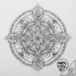 Leprechaun’s pot of gold, tattoo drawing outl… – tattoo sketch (№1754513470_0, 06.08.2025 20:51) — tattoovalue.net