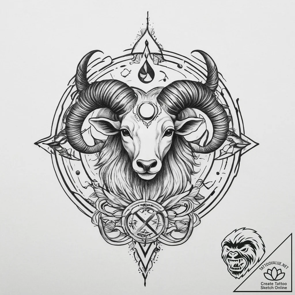 Tattoo sketch a realistic depiction of the zo... - tattoo sketch (№1754513895_0, 06.08.2025 20:58) — tattoovalue.net