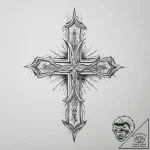 Grendel, tattoo drawing outline, bold outline… – tattoo sketch (№1754518542_0, 06.08.2025 22:15) — tattoovalue.net