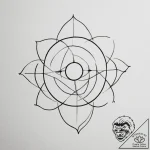 Tattoo sketch a minimalist symbol for a force… – tattoo sketch (№1754568435_0, 07.08.2025 12:07) — tattoovalue.net