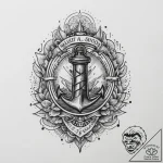 Vacuum tube, tattoo line art, black and white… – tattoo sketch (№1754572082_0, 07.08.2025 13:08) — tattoovalue.net