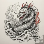Tattoo design a heavy, ancient book, symboliz… – tattoo sketch (№1754586456_0, 07.08.2025 17:07) — tattoovalue.net